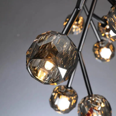 Beula De Cristal Round Chandelier 24", 36", 48", 60", 72" - cyranlighting