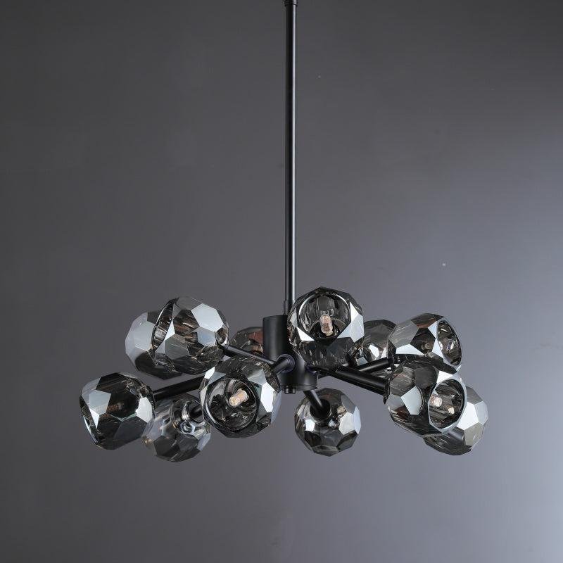 Beula De Cristal Round Chandelier 24", 36", 48", 60", 72" - cyranlighting