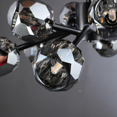 Beula De Cristal Round Chandelier 24", 36", 48", 60", 72" - cyranlighting