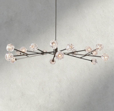 Beula De Cristal Round Chandelier 24", 36", 48", 60", 72" - cyranlighting