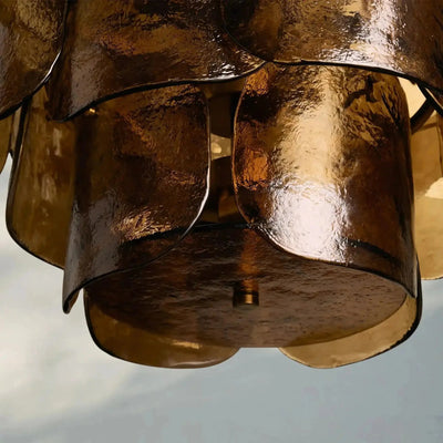 Blaire Round Chandelier - cyranlamps