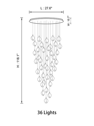 Bloom Chandelier
