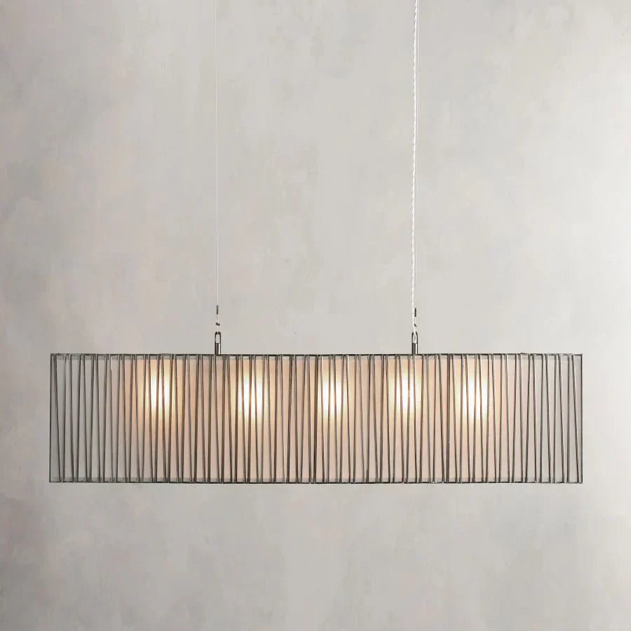 Bonita Rectangular Chandelier - Cyran Lamps