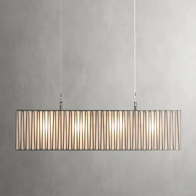 Bonita Rectangular Chandelier - Cyran Lamps