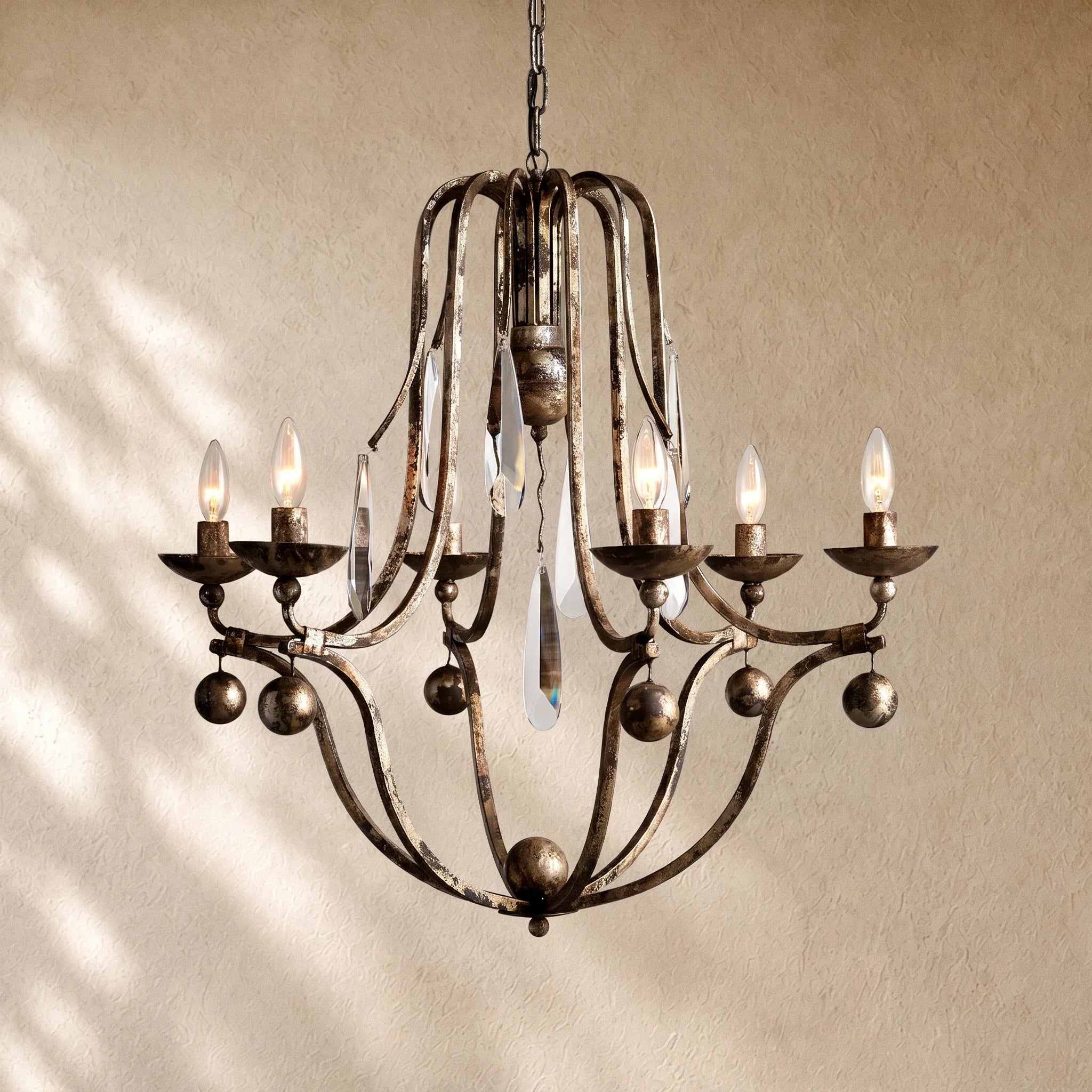 Bonite Chandelier- Silver