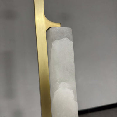 Budubon Alabaster Linear Chandelier - cyranlighting