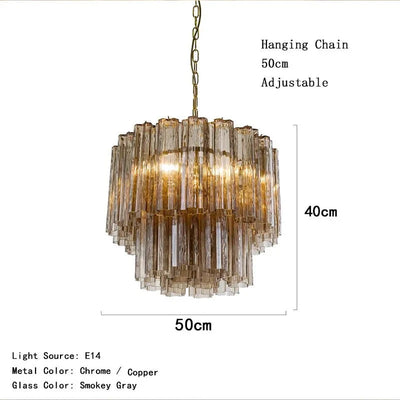 Burney Modern Chandelier - cyranlamps