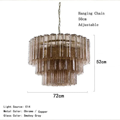 Burney Modern Chandelier - cyranlamps