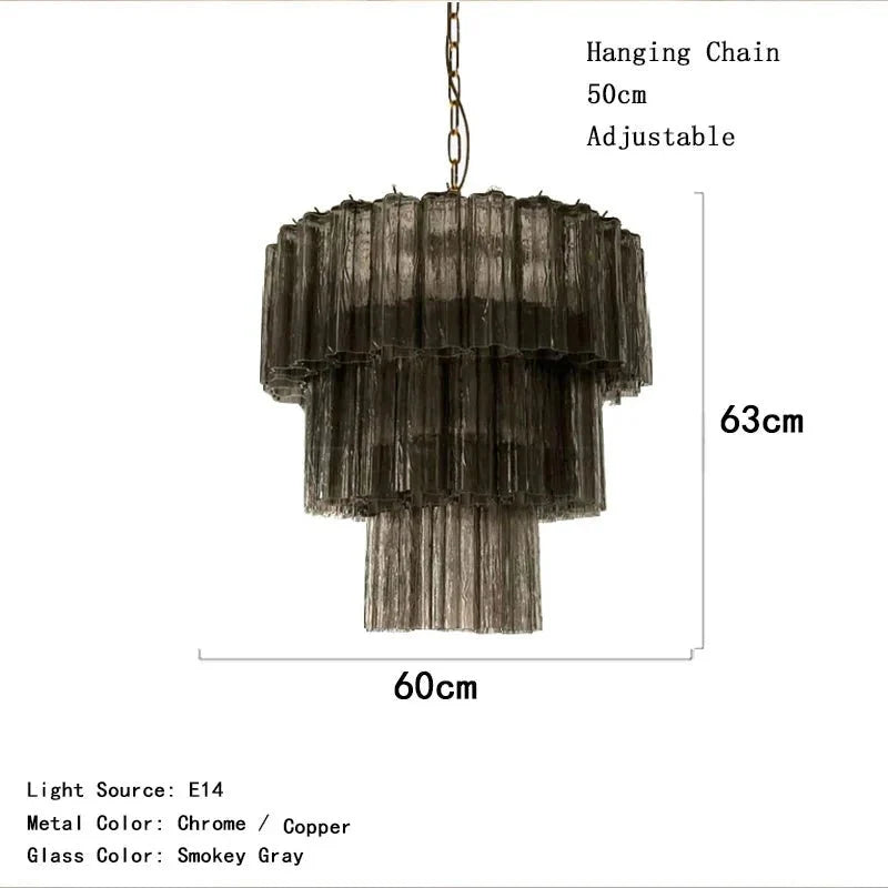 Burney Modern Chandelier - cyranlamps