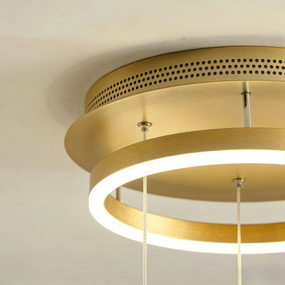Butterfly Chandelierv Modern Metal Disk Acrylic Ceiling Light - Cyran Lamps