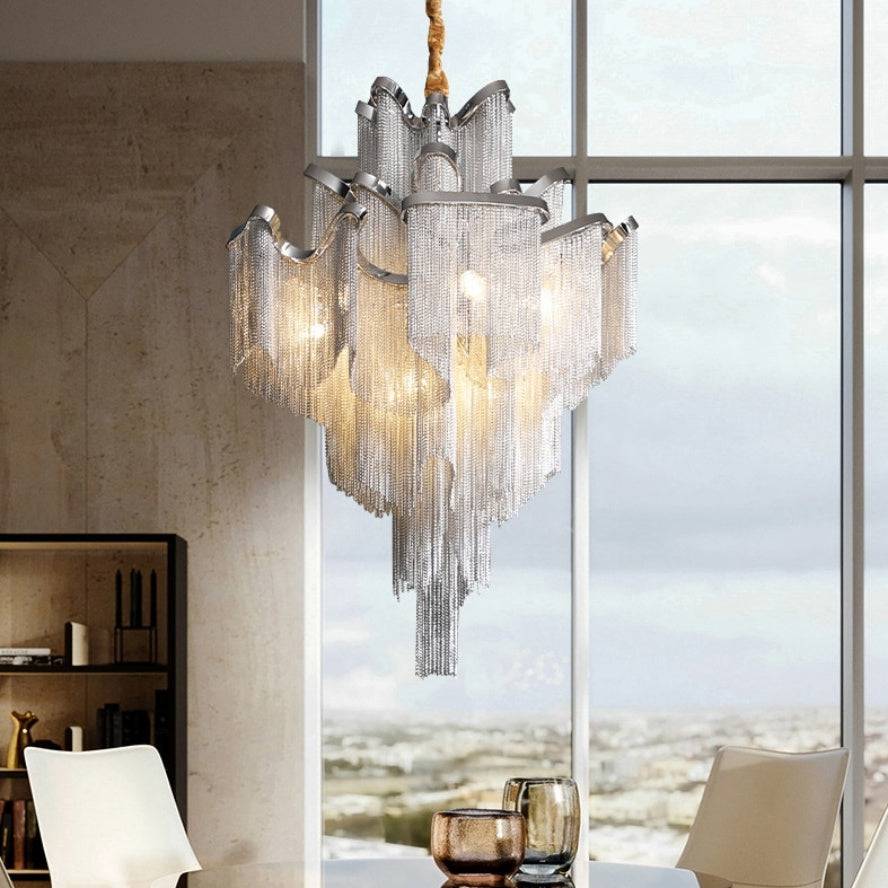 Cadena French Empire Chandelier - cyranlamps