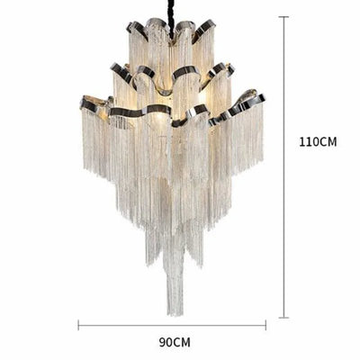 Cadena French Empire Chandelier - cyranlamps