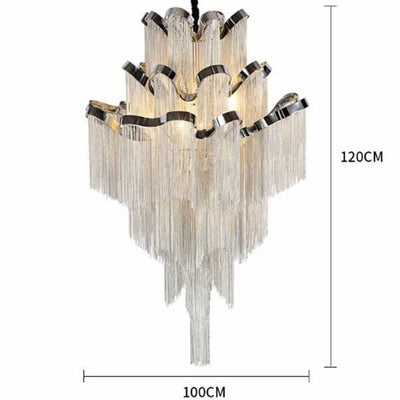 Cadena French Empire Chandelier - cyranlamps