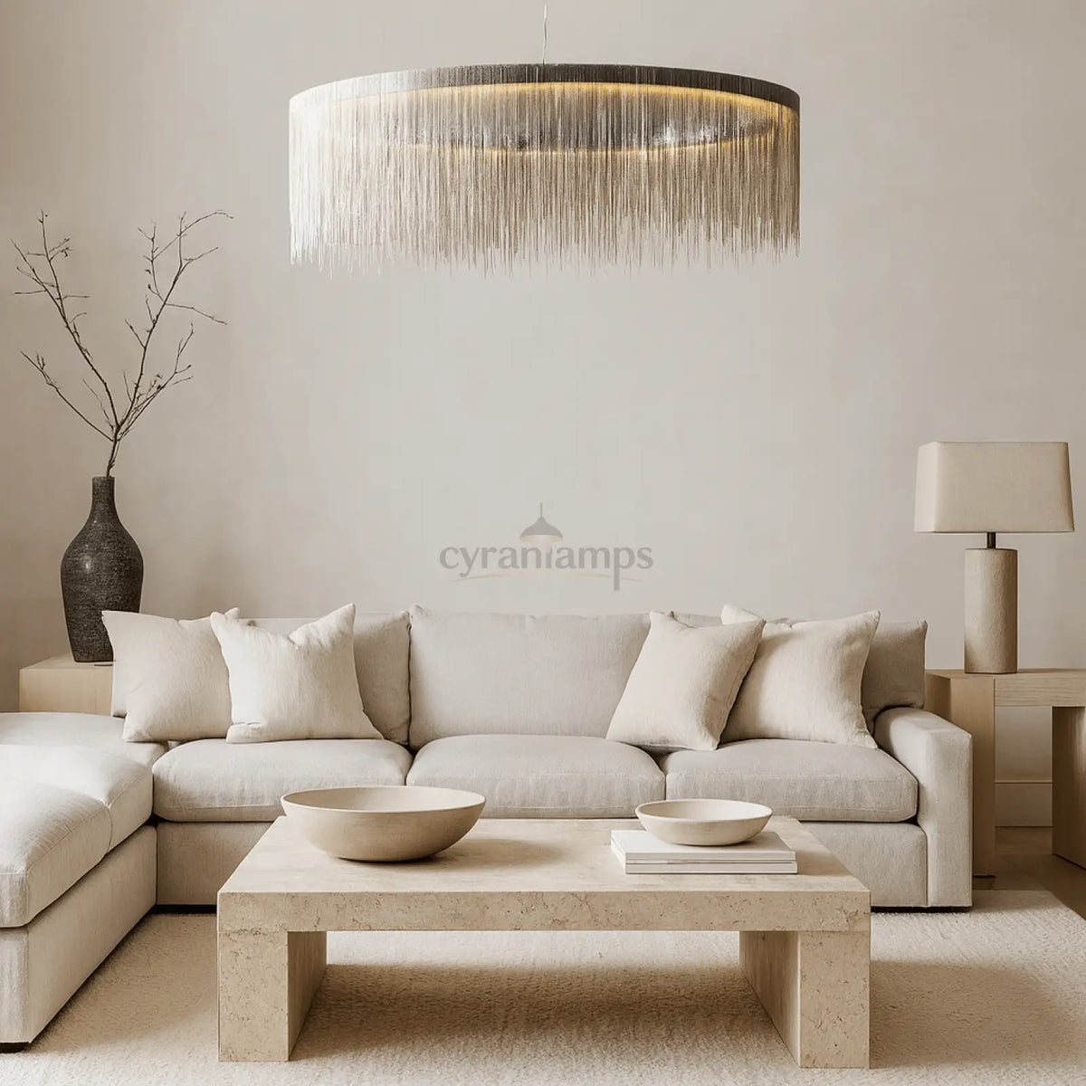 Cadena Modern Chandelier - cyranlighting