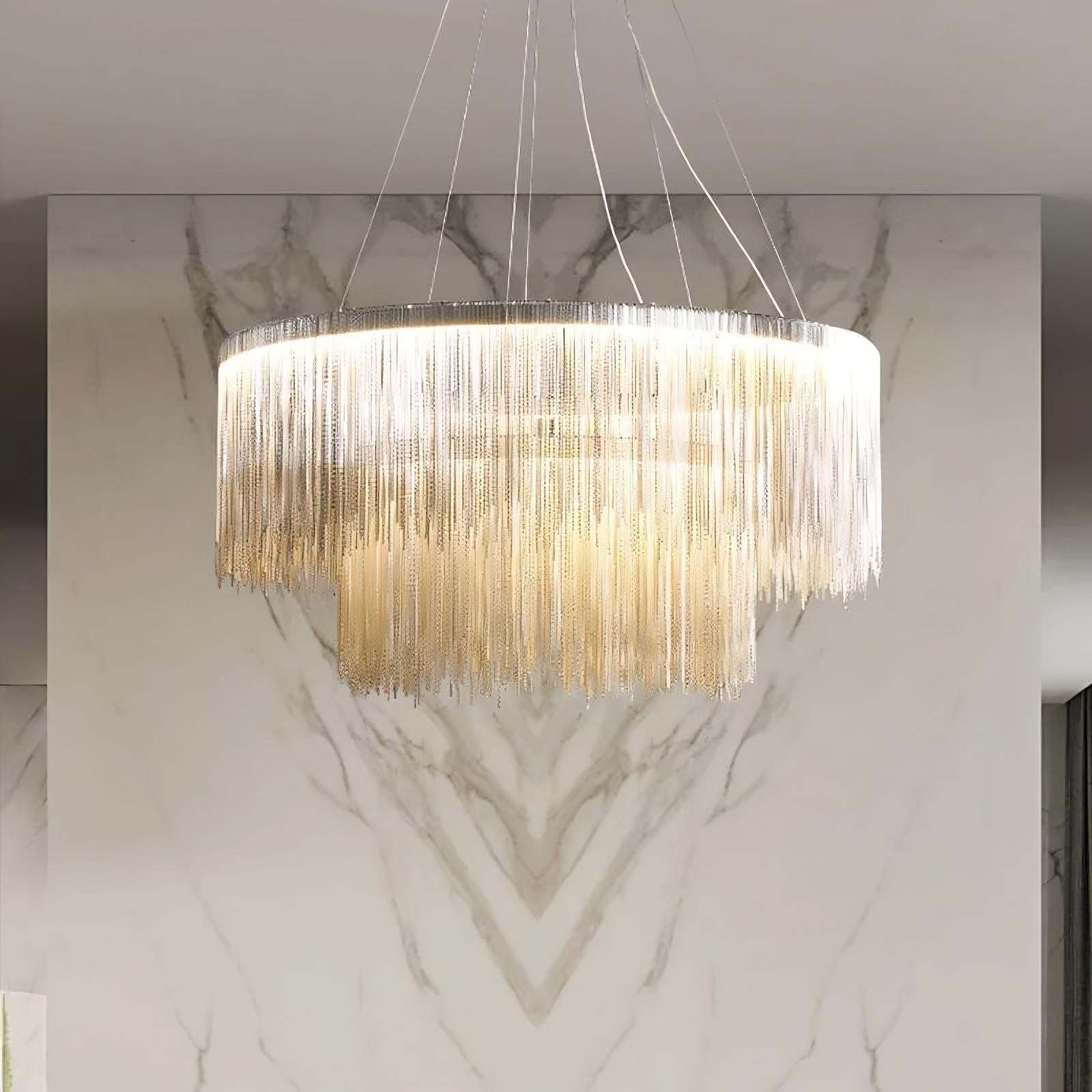 Cadena Modern Chandelier - cyranlamps