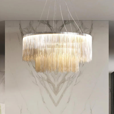 Cadena Modern Chandelier - cyranlamps