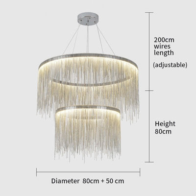 Cadena Modern Chandelier - cyranlamps