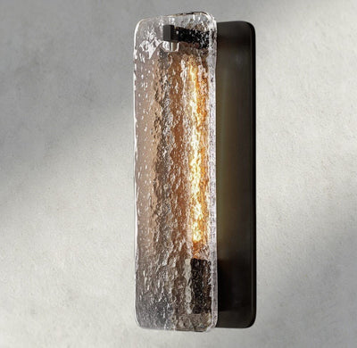 Calam Glass/ Alabaster Sconce 13", 16" - Cyran Lamps