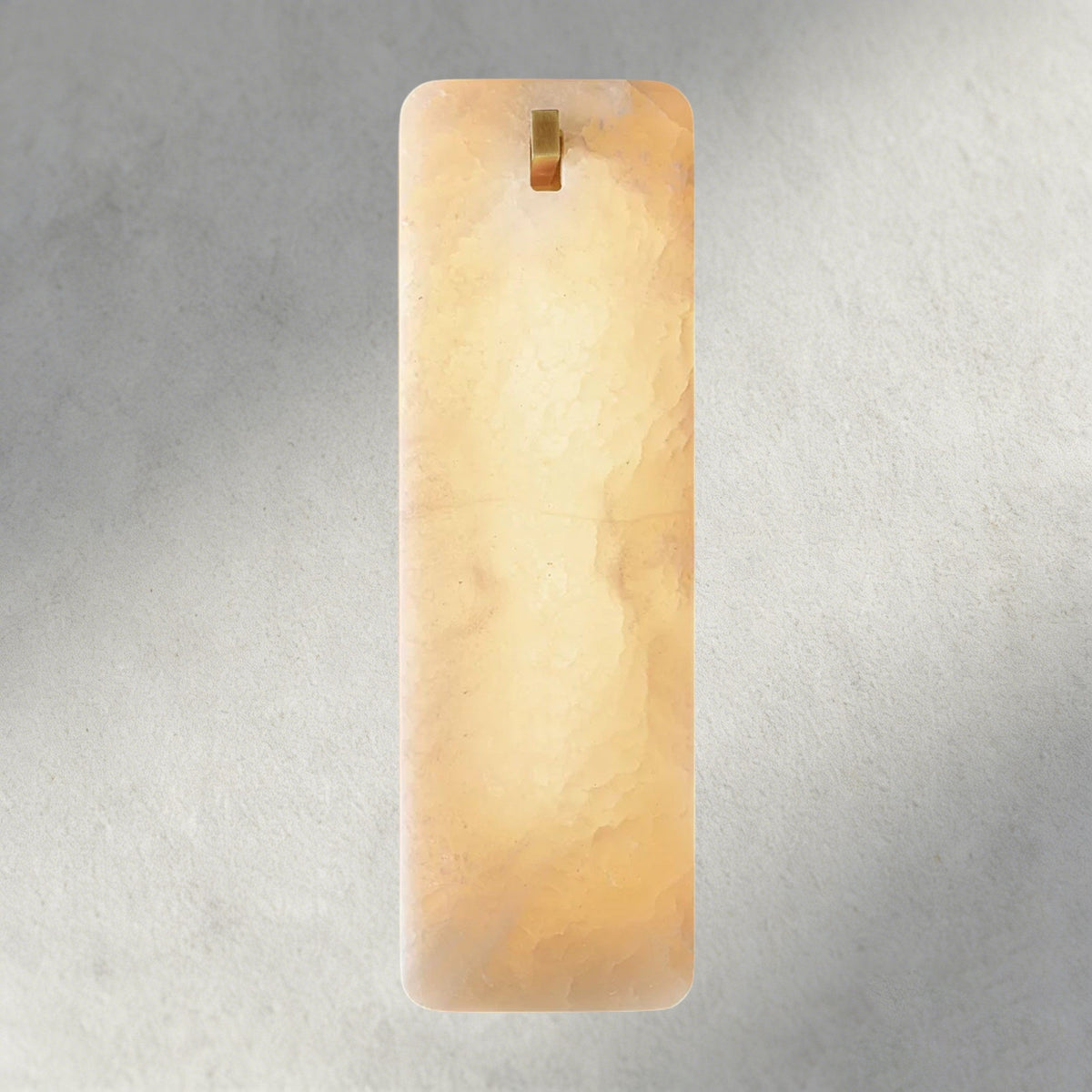 Calam Glass/ Alabaster Sconce 13", 16" - Cyran Lamps