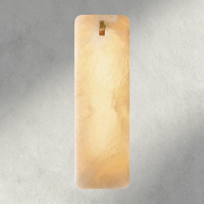 Calam Glass/ Alabaster Sconce 13", 16" - Cyran Lamps