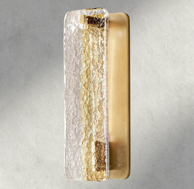 Calam Glass/ Alabaster Sconce 13", 16" - Cyran Lamps