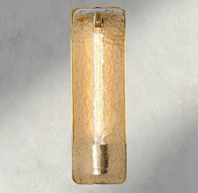 Calam Glass/ Alabaster Sconce 13", 16" - Cyran Lamps