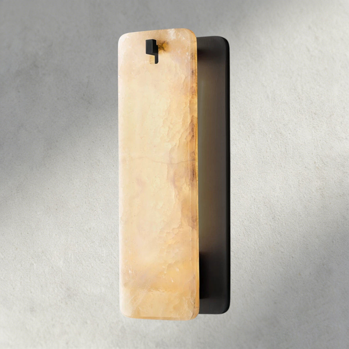 Calam Glass/ Alabaster Sconce 13", 16" - Cyran Lamps