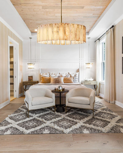 Calametta Onyx Round Chandelier - cyranlighting