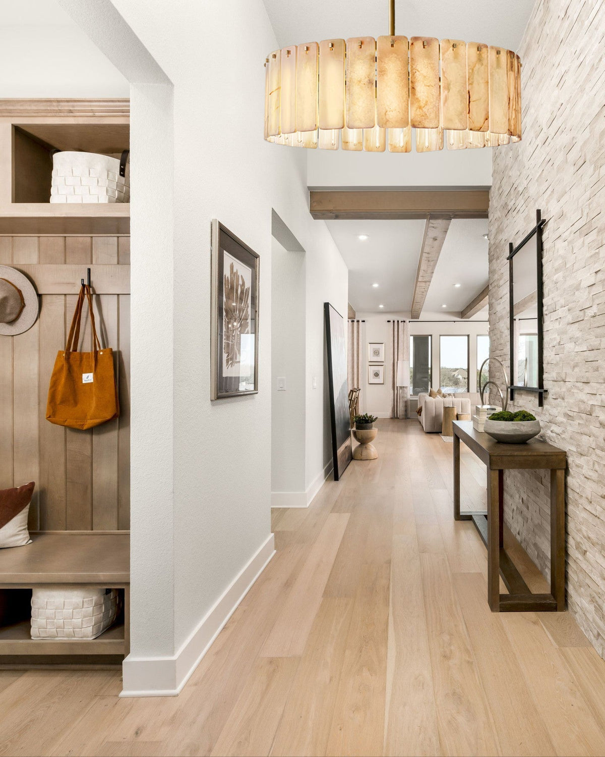 Calametta Onyx Round Chandelier - cyranlighting