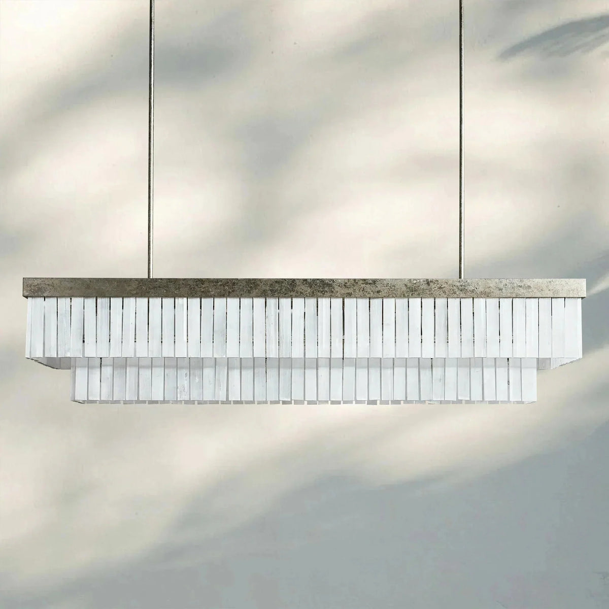 Cameron Rectangular Chandelier 49''59'' - cyranlamps