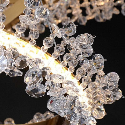 Capri 3 - Ring Modern Chandelier - cyranlamps