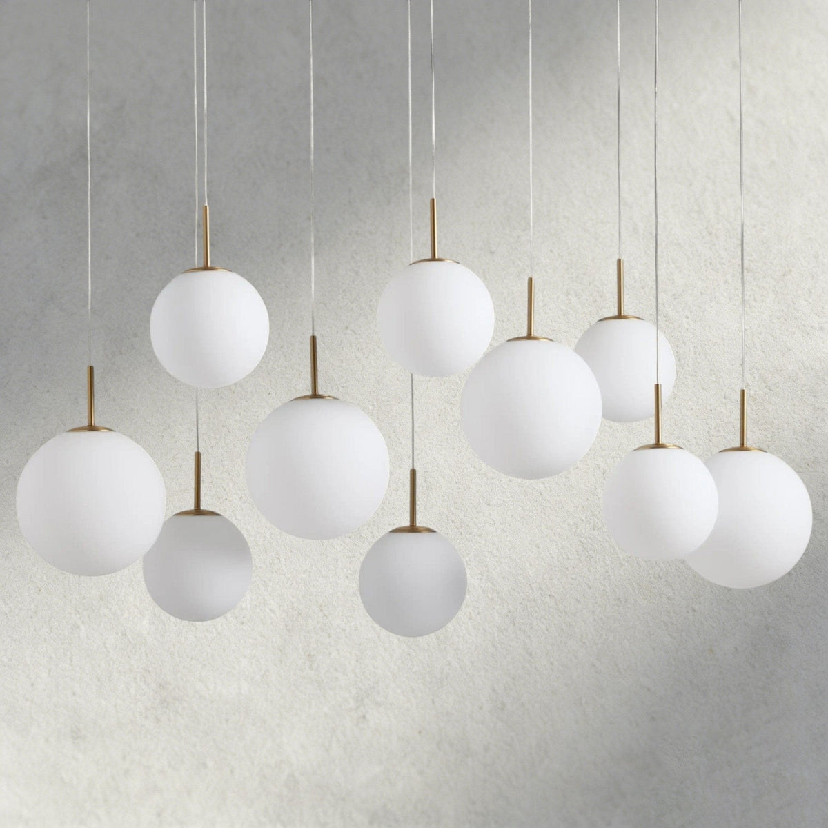 Casen Linear Chandelier 55", 65" - Cyran Lamps