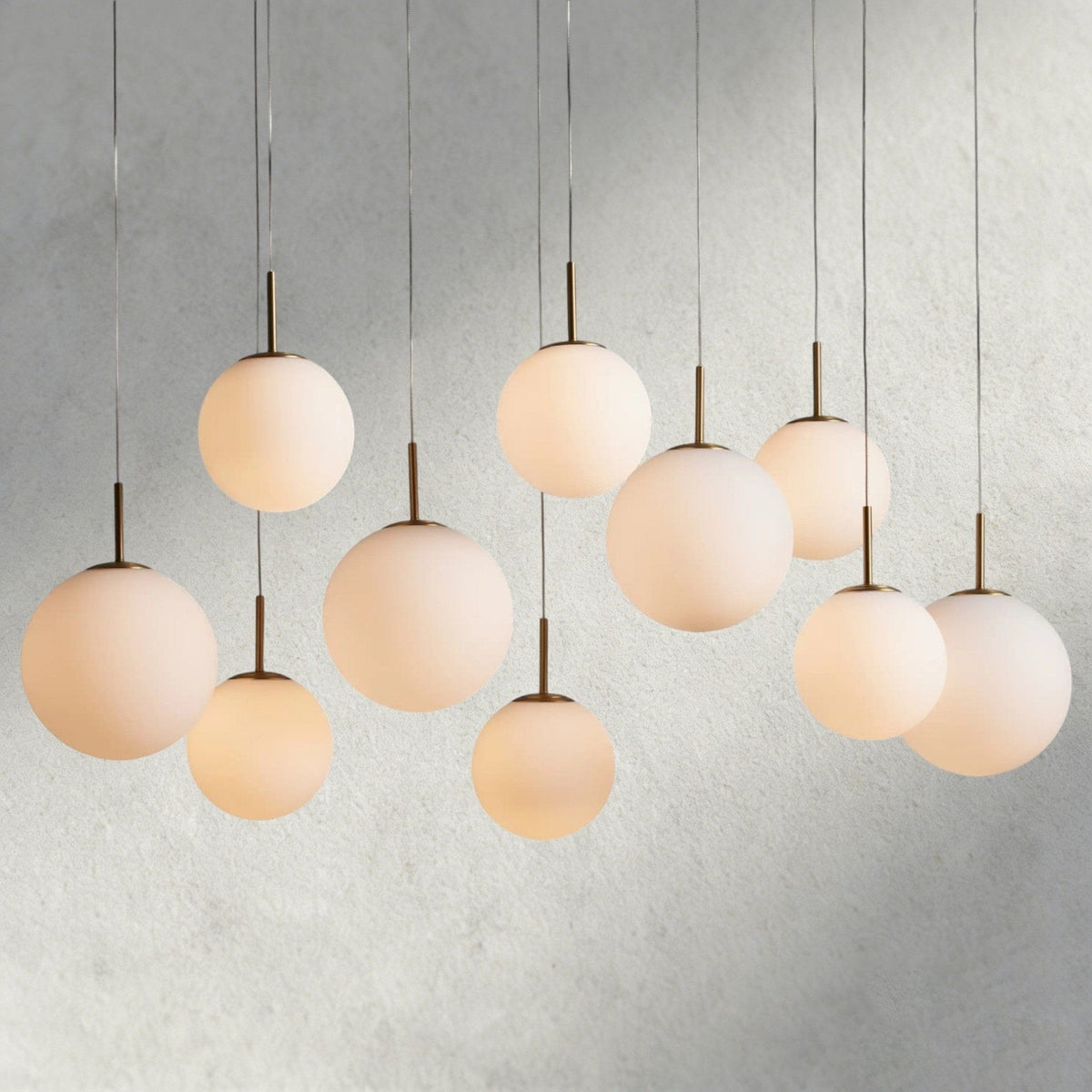 Casen Linear Chandelier 55", 65" - Cyran Lamps