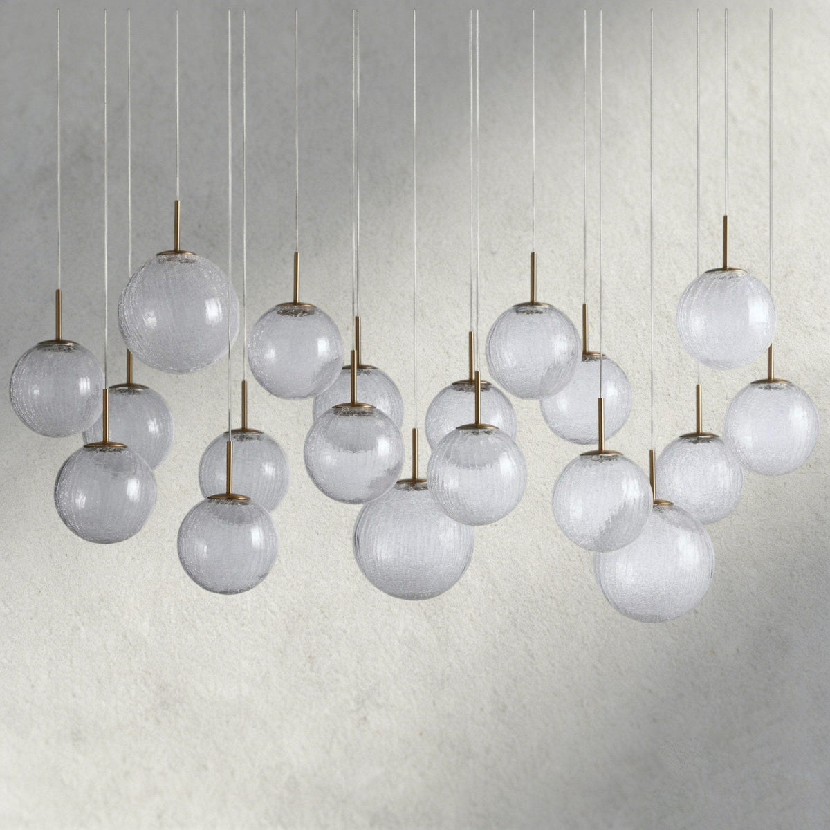 Casen Linear Chandelier 55", 65" - Cyran Lamps