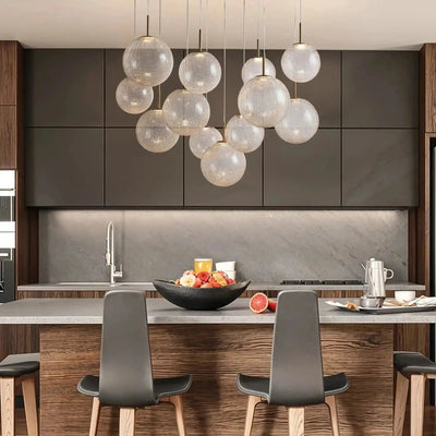Casen Linear Chandelier 55", 65" - Cyran Lamps
