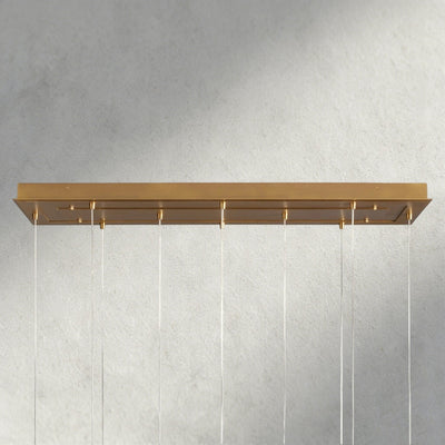 Casen Linear Chandelier 55", 65" - Cyran Lamps