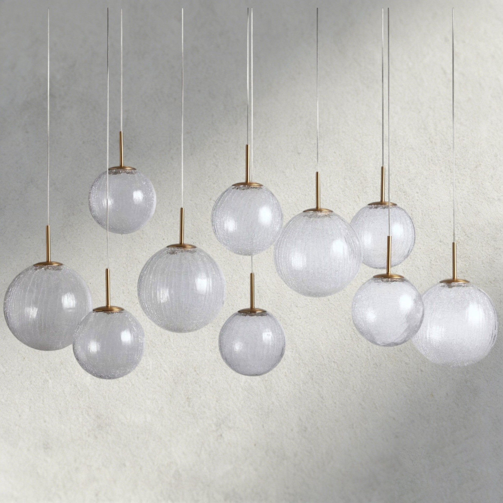 Casen Linear Chandelier 55", 65" - Cyran Lamps