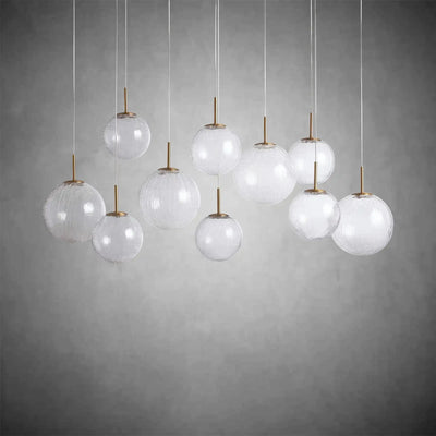 Casen Linear Chandelier 55" 65" - cyranlamps