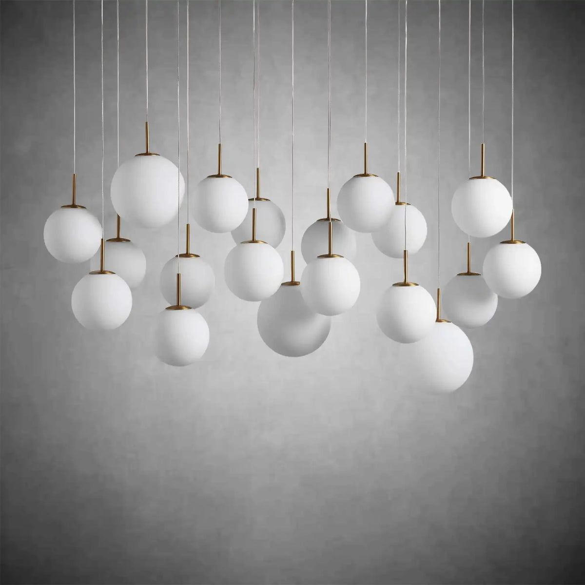 Casen Linear Chandelier 55" 65" - cyranlamps