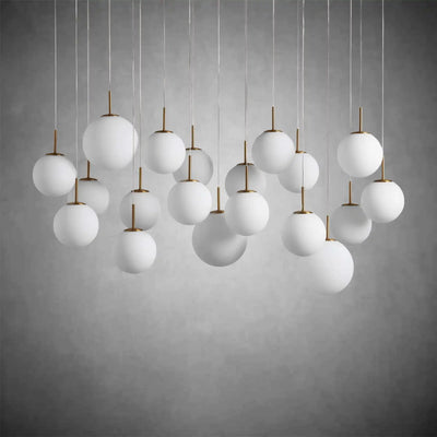 Casen Linear Chandelier 55" 65" - cyranlamps