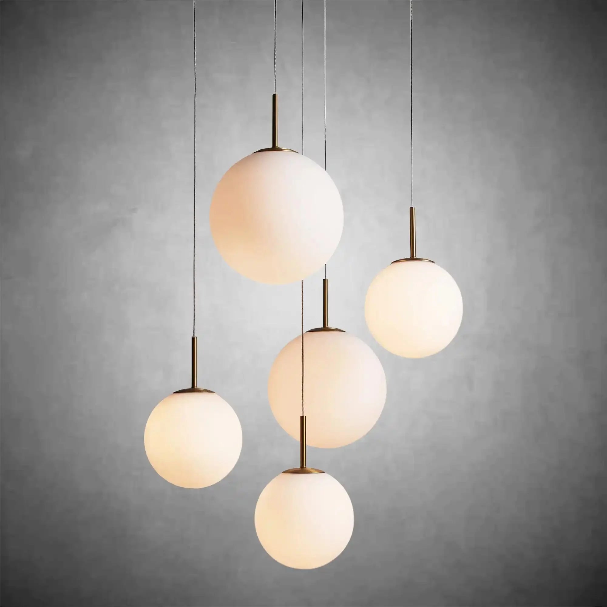 Casen Round Chandelier - cyranlamps