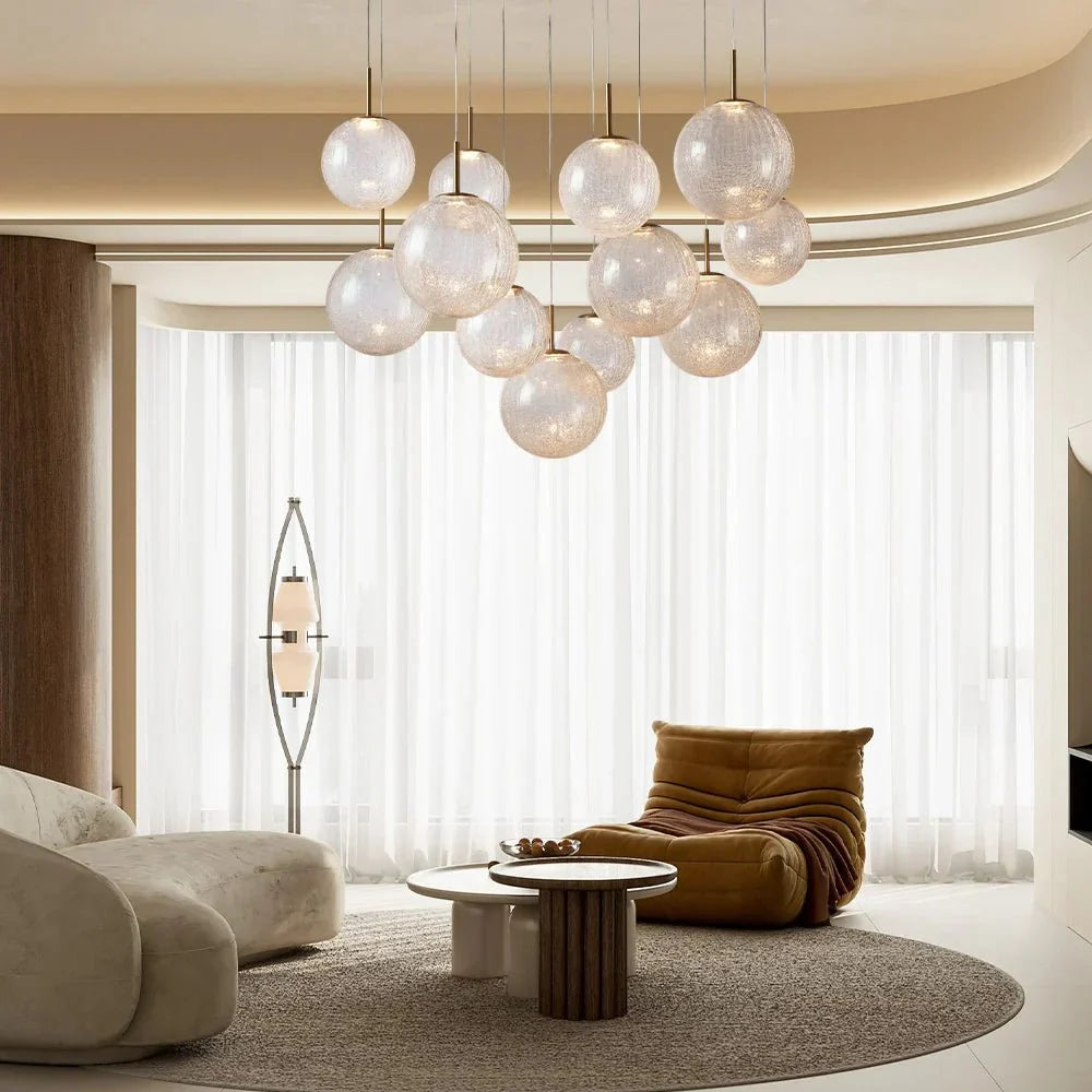 Casen Round Chandelier - cyranlamps
