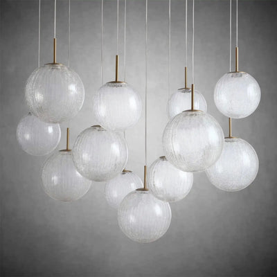 Casen Round Chandelier - cyranlamps