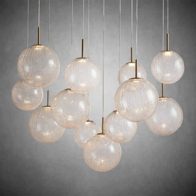 Casen Round Chandelier - cyranlamps