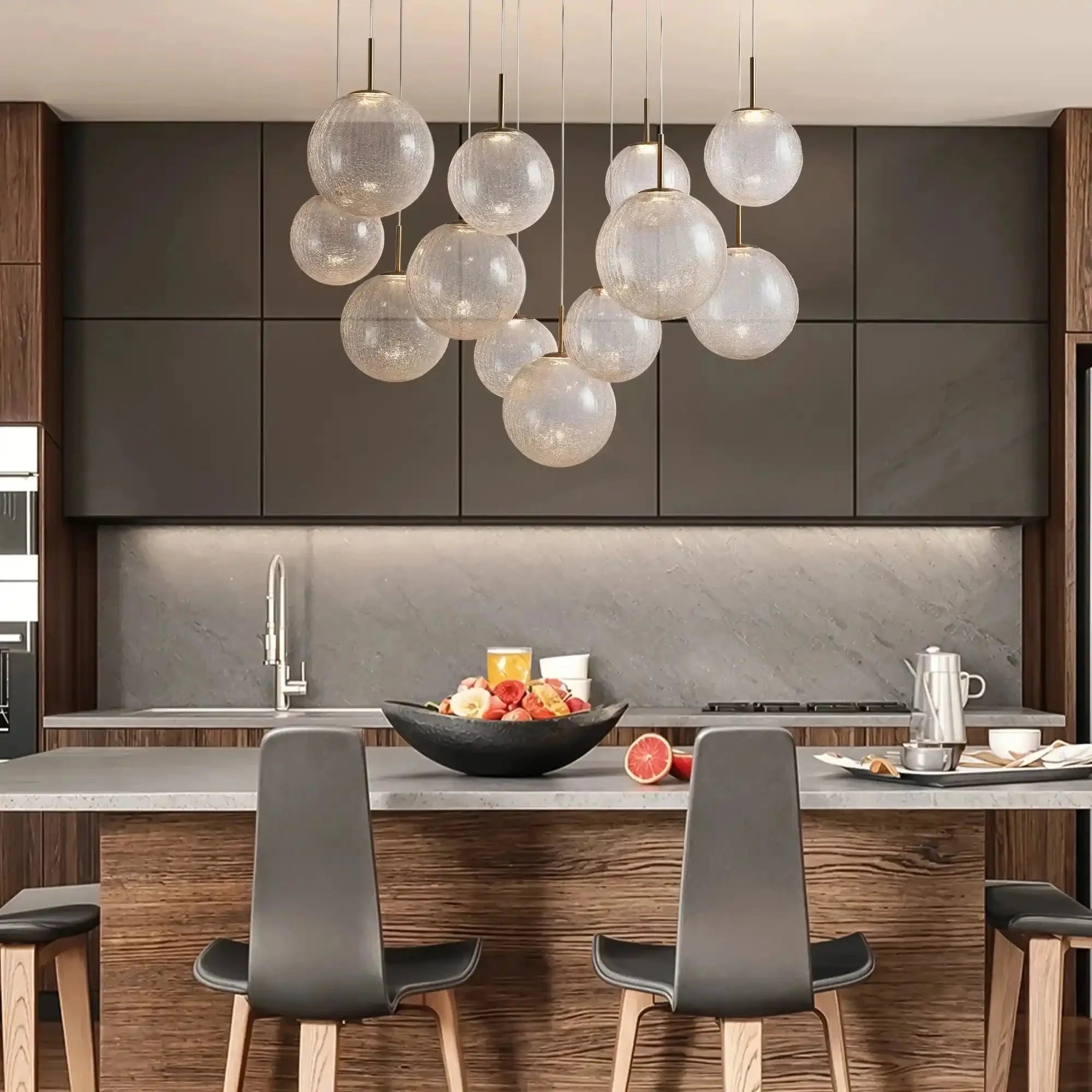 Casen Round Chandelier - cyranlamps