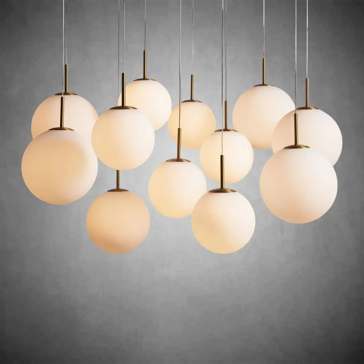 Casen Round Chandelier - cyranlamps