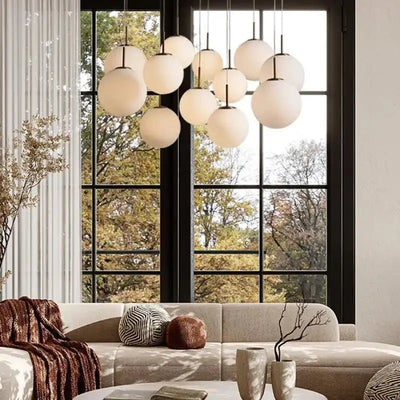 Casen Round Chandelier - cyranlamps