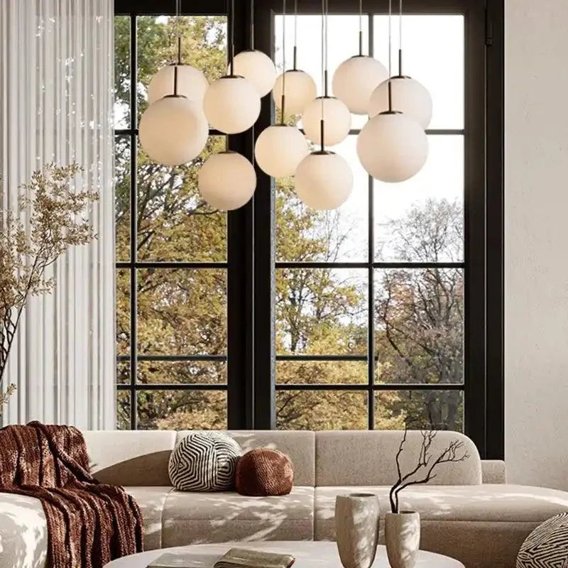 Casen Round Chandelier - cyranlamps
