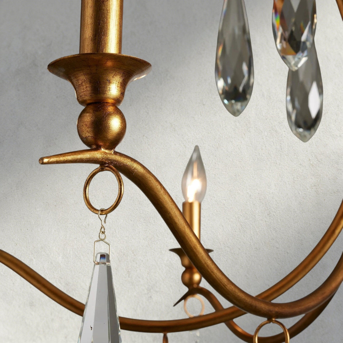 Celine Chandelier 36", 59" - cyranlamps