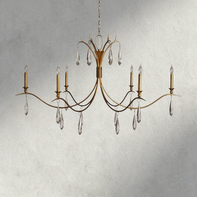 Celine Chandelier 36", 59" - cyranlamps